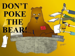 don t poke the bear common sense people common sense