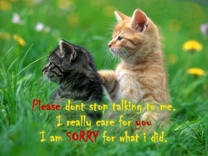 ... stop talking to me. I really care for you I am Sorry for what i did