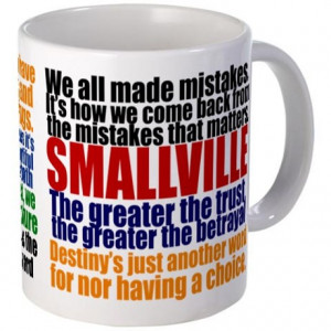 Smallville Quotes Mug