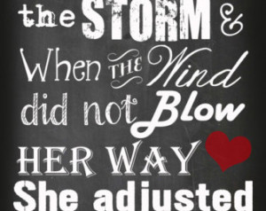 ... Subway Art, Storms of life, endure trials, motivational quote