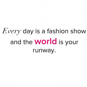 Remember... #stylequote #fashion #runway