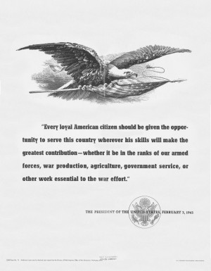 Patriotic Motivational and Recruitment poster of a striking eagle ...