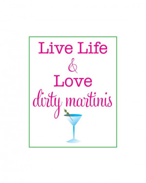 dirty martinis