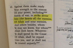 This passage is the exact passage cited by ISIS months ago, when they ...