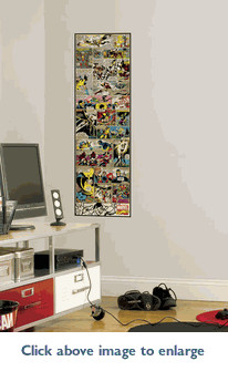 ... > Entertainment > Classic X-Men Comic Book Peel and Stick Wall Panel