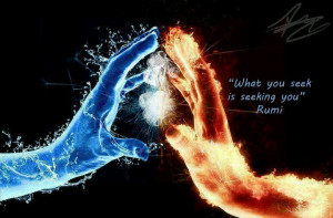 Rumi spiritual soul mate/Twin Flame Quotes