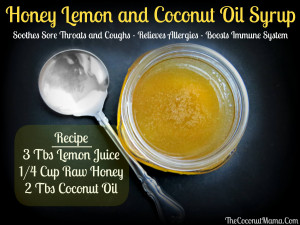Honey and Lemon Syrup with Coconut Oil: An Immunity Boosting Cough ...