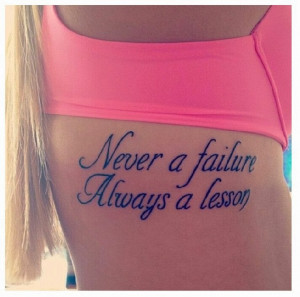 Tattoo Quotes For Rib Cage