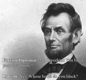 Abraham Lincoln Vs. A Foreign Diplomat After the diplomat found ...
