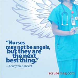 nurse will always give us hope, an angel with a stethoscope ...