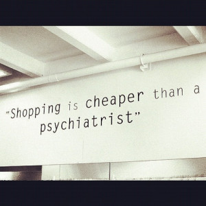 shopping addict