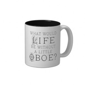 Funny Oboe Music Quote Coffee Mug