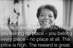Maya Angelou Bill Moyers quote lit RIP history and literature thought ...