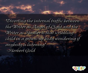 Diverting the internal traffic between the Writer