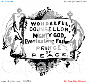 ... Bible Verses Clipart Of Retro Vintage Black And White Hands Holding A