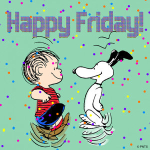 Snoopy Happy Friday