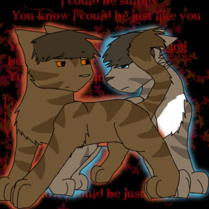 Brambleclaw and Hawkfrost W.P. by Feral-Warrior