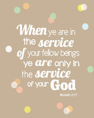 Service scripture quote printable poster pdf by sophieandlu, $6.00