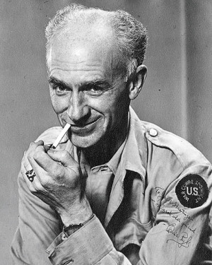 Ernie Pyle became a hero to millions of Americans hungry for news from ...