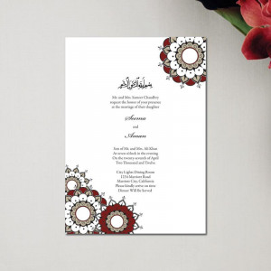 islamic wedding cards islamic wedding invitations islamic wedding