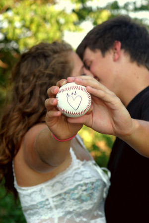 couple #baseball #cute