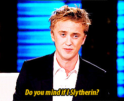 harry potter interview tom felton slytherin sexual innuendo animated ...