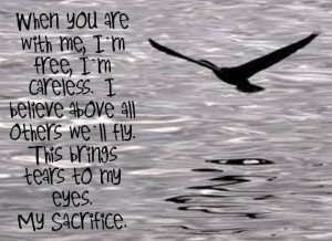 My sacrifice, Creed lyrics