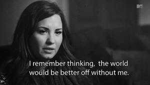 death Demi Lovato depression sad suicidal suicide recovery