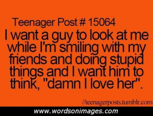 Love quotes for teenagers