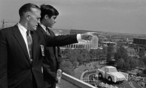 George and Mitt at the New York World's Fair, 1964-1965