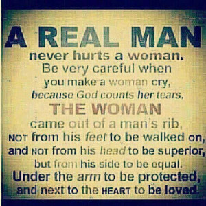 Any real men out there?