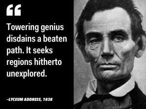 Back > Trends For > Abraham Lincoln Civil War Quotes