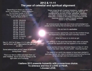 2012 & 11:11 – The year of celestial and spiritual alignment, moon ...