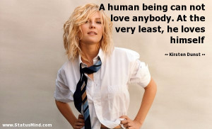 Kirsten Dunst Quotes at StatusMind.com