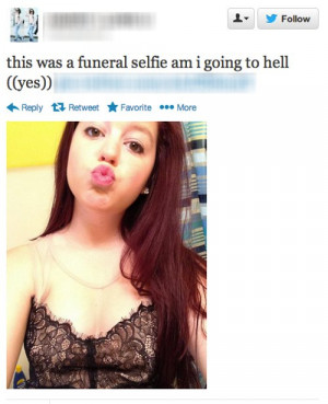 Best Of The 'Selfies At Funerals' Tumblr