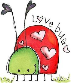 june bugs doodles clipart ladybugs drawing artsy fartsy lady bugs ...