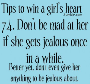 Win a Girls Heart Quotes
