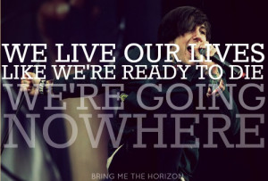 Bring Me The Horizon Lyrics Shadow Moses Bring Me The Horizon Lyrics