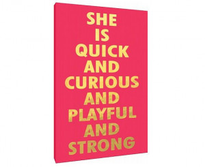 Kate Spade Quote - Canvas- Custom Fashion Art Print - inspired by Kate ...