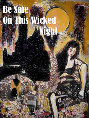 Sandy Deluca Painting and Quote