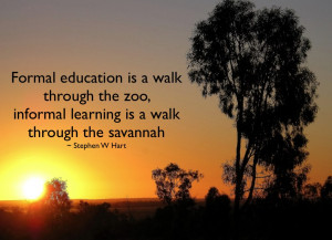 Stephen Hart has a good series of quotes on informal and social ...