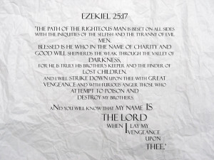 Ezekiel 25-17 by MrMoodys