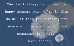 Quote from October Breezes