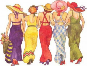 ... your girlfriends. You owe some of that health and happiness to them