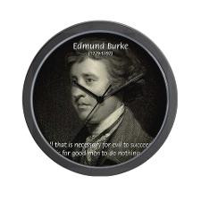 Famous Quotes: Wall Clock for