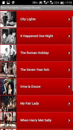 View bigger - Best Romantic Comedy Movies for Android screenshot