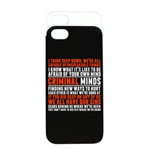 Criminal Minds Quotes iPhone 5/5S Wallet Case for