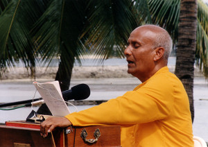 Sri Chinmoy singing the harmonium – click to see a larger version of ...