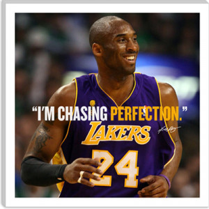 kobe bryant quote canvas art print