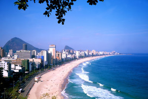 Ipanema Beach Rio De Janeiro Brazil